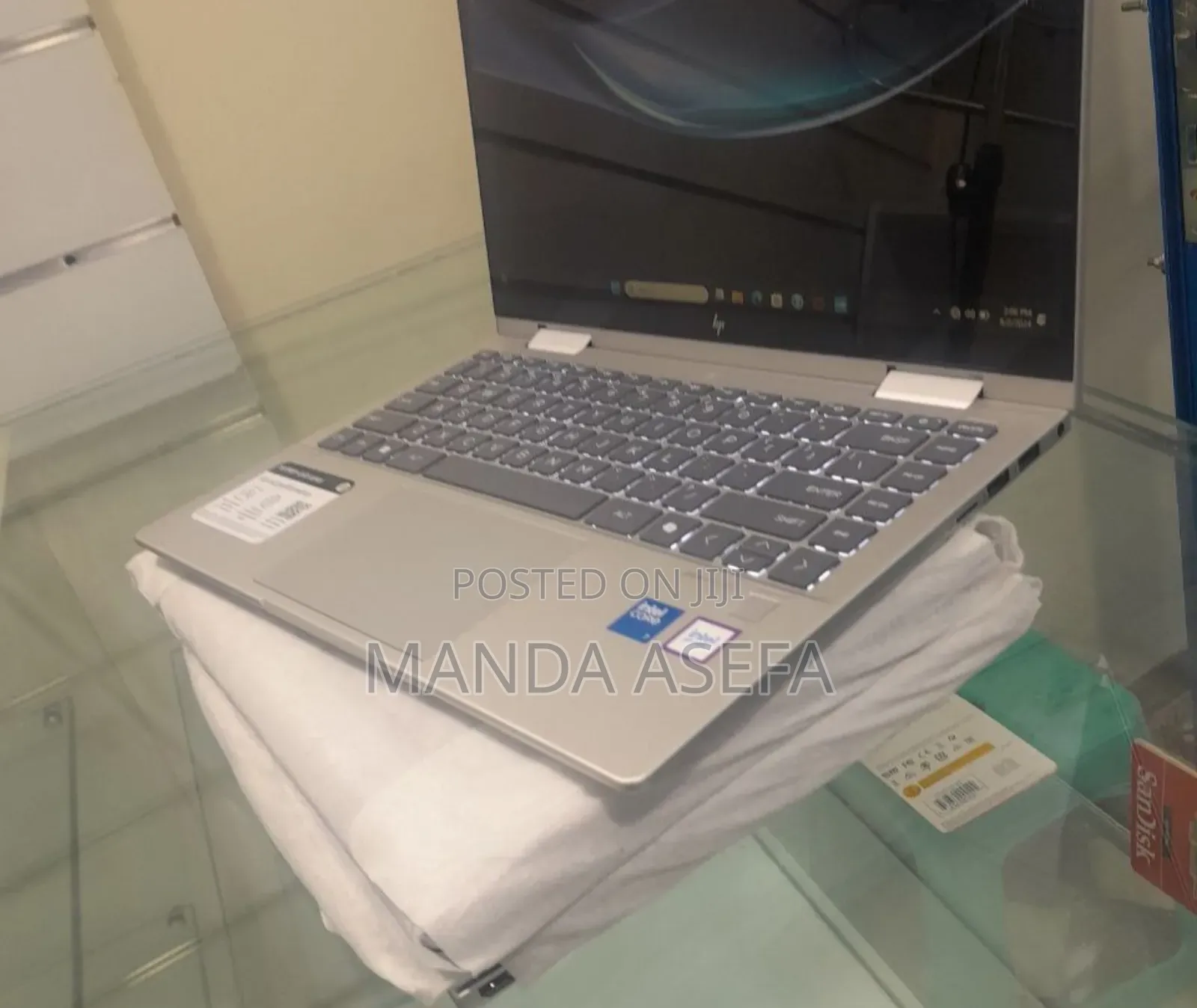 New Laptop HP Envy X360 16GB SSD 512GB