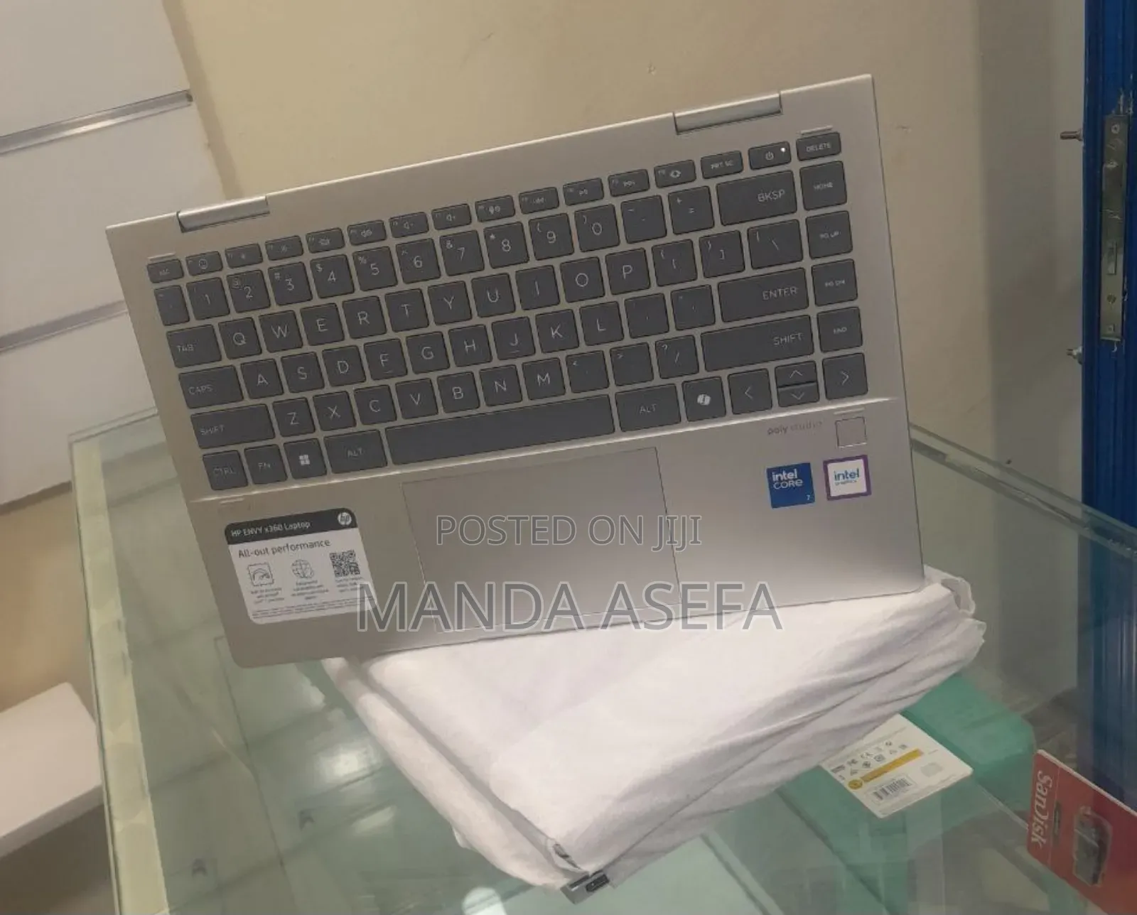 New Laptop HP Envy X360 16GB SSD 512GB