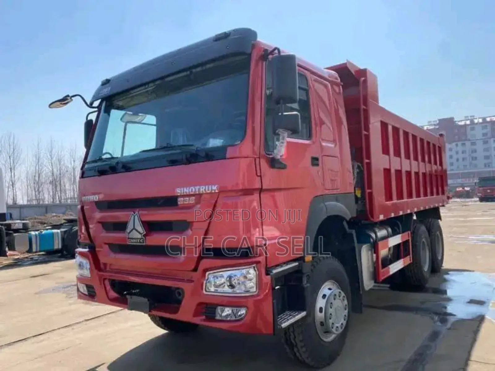 New Sinotruk Howo 2024 Red