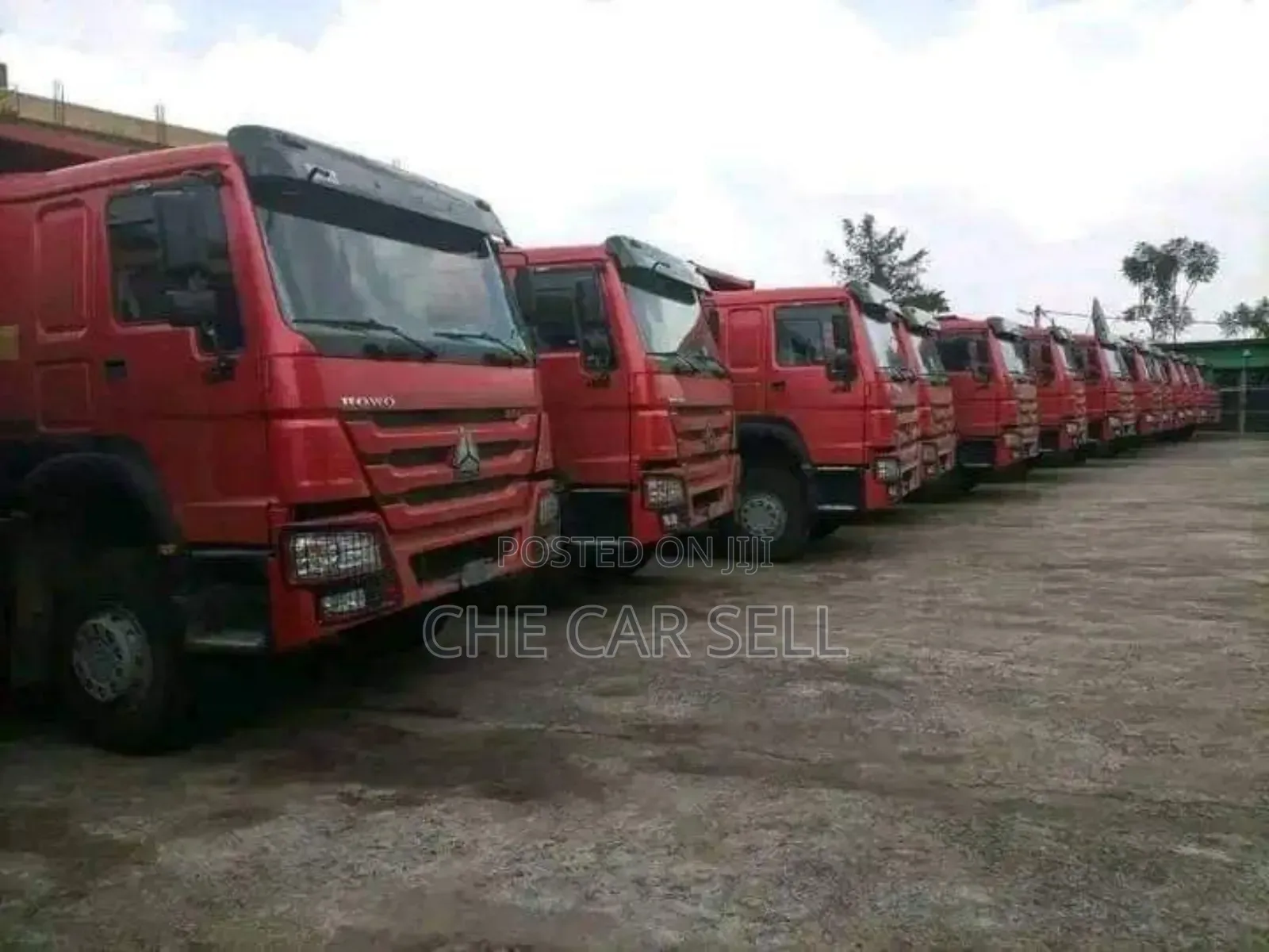 New Sinotruk Howo 2024 Red