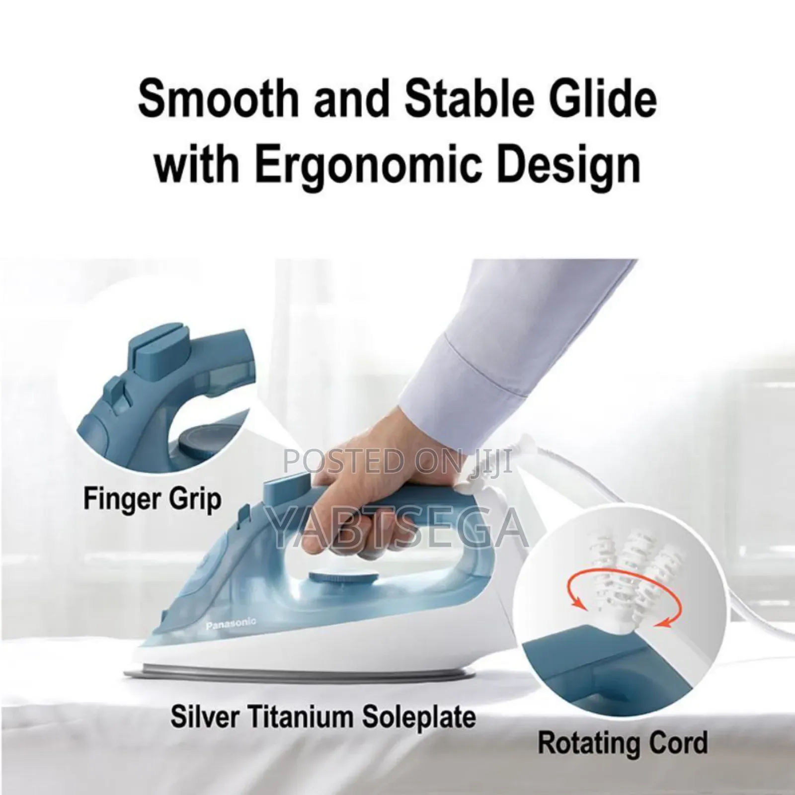 Panasonic Steam Iron With Powerful Steam