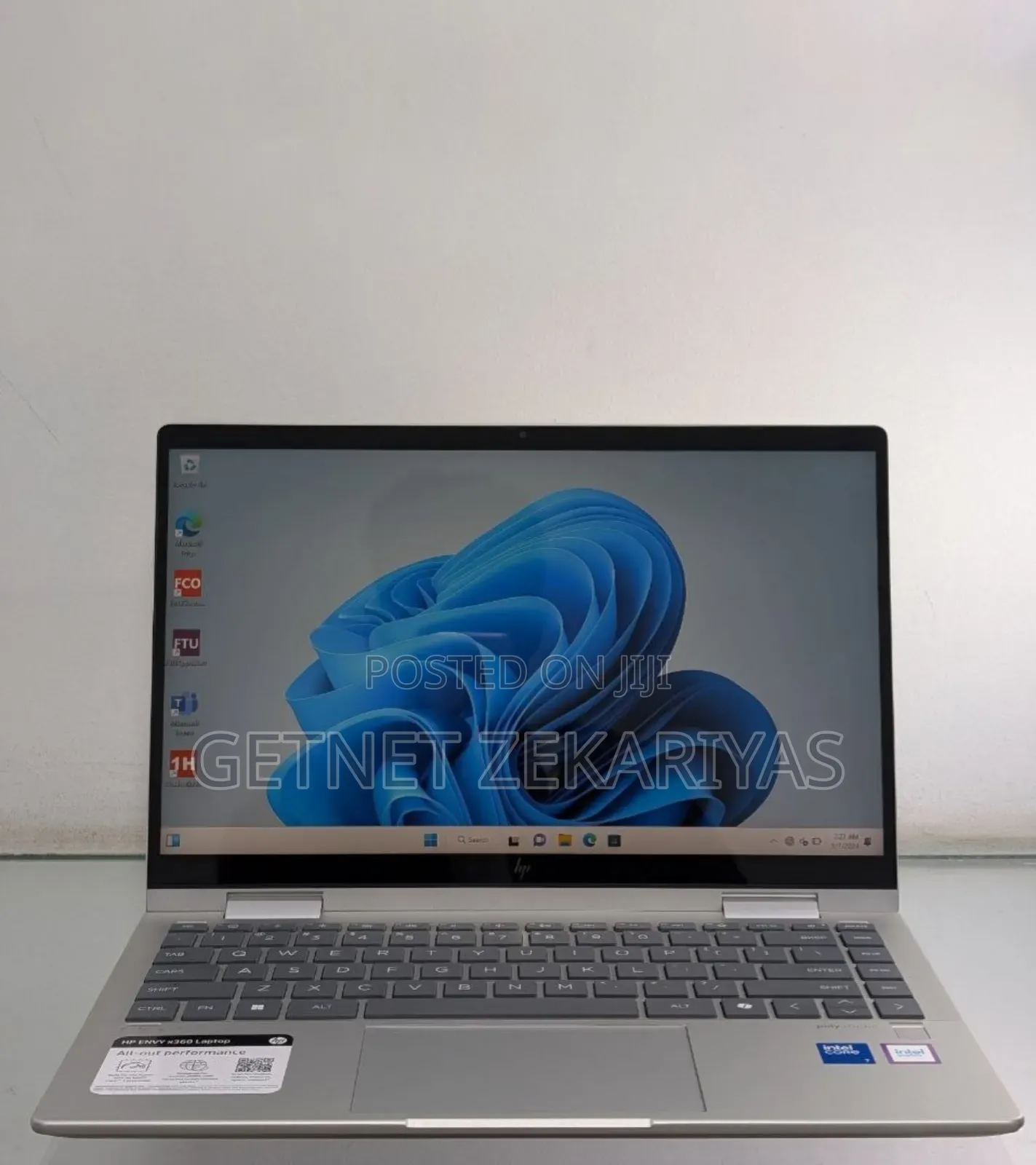 New Laptop HP Envy X360 16GB Intel Core I7 SSD 512GB