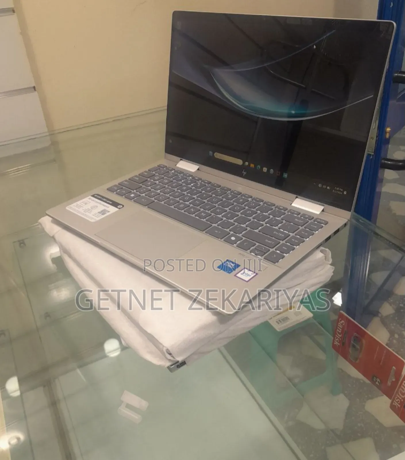 New Laptop HP Envy X360 16GB Intel Core I7 SSD 512GB