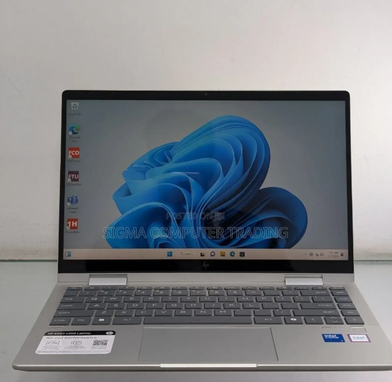 New Laptop HP Envy X360 16GB Intel Core I7 SSD 1T