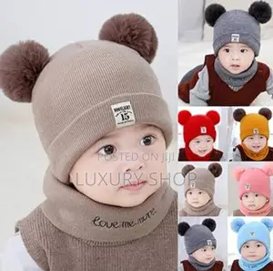 ከፍተኛ ጥራት ያለው.የህፃን ልጅ ( ኮፍያ እና ስካርቭ)