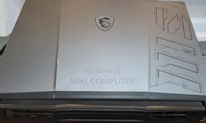 New Laptop MSI GF63 16GB Intel Core I7 SSD 1T