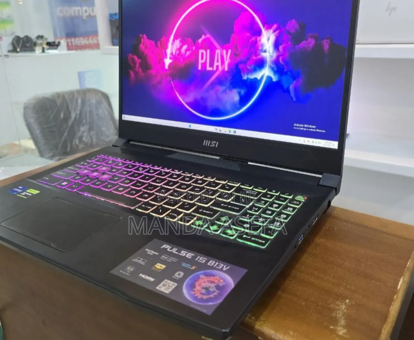 New Laptop MSI 16GB Intel Core i7 SSD 1T