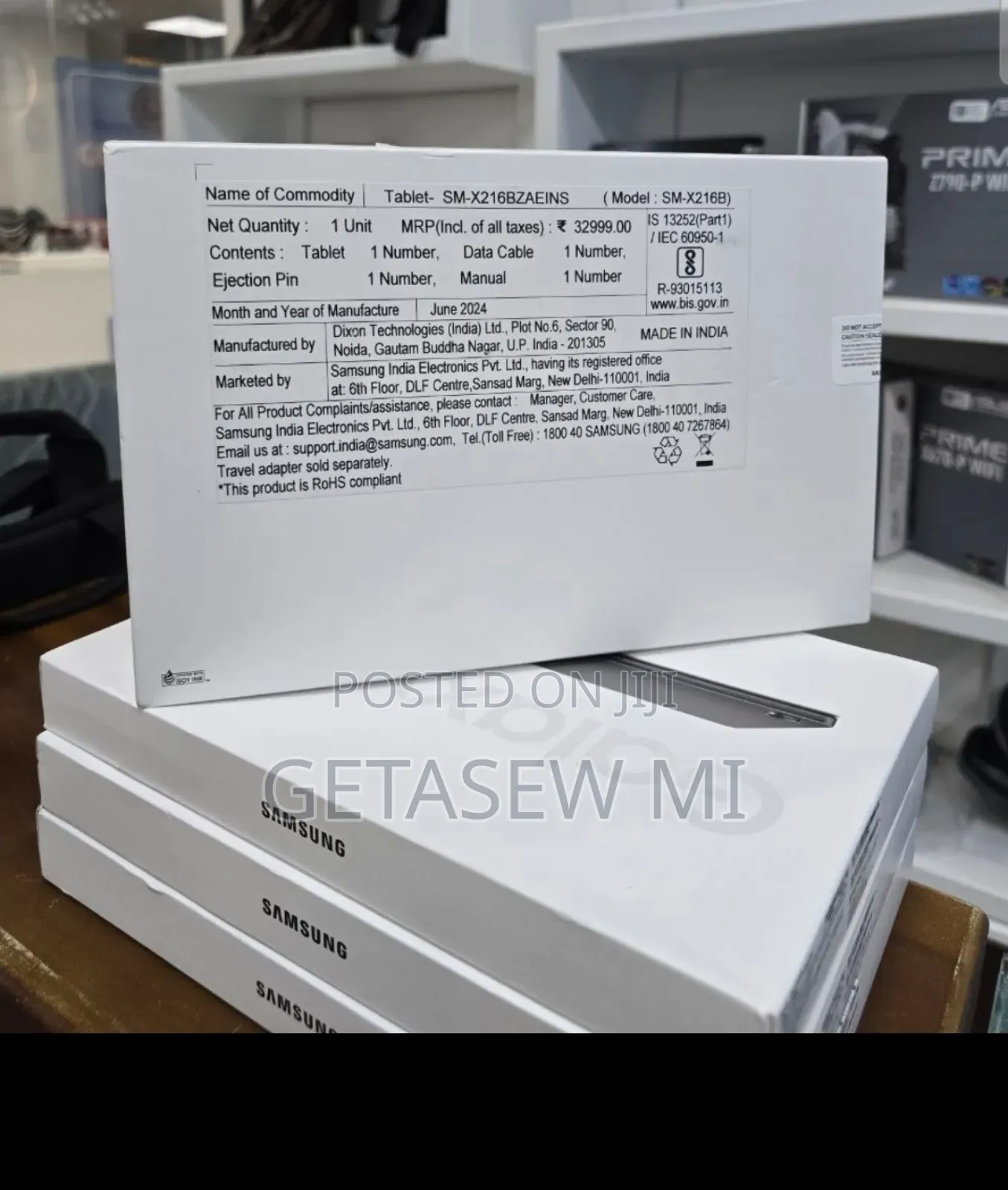 New Samsung Galaxy Tab A9 128 GB Silver