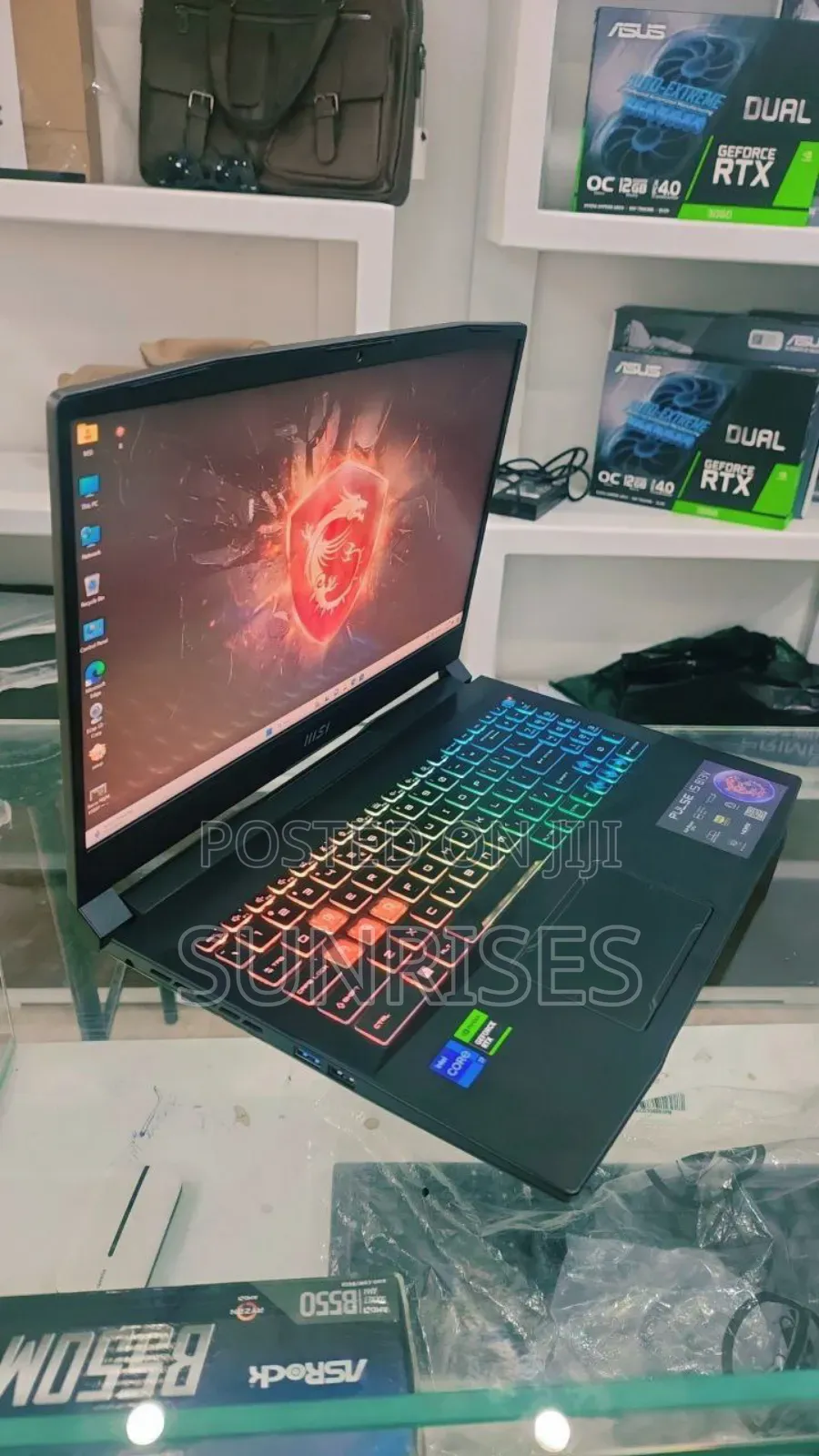 New Laptop MSI Pulse GL66 16GB Intel Core I7 SSD 1T