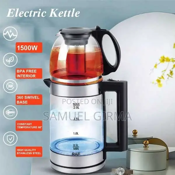 Crida Tea Maker Electric Kettle + Tea Pot