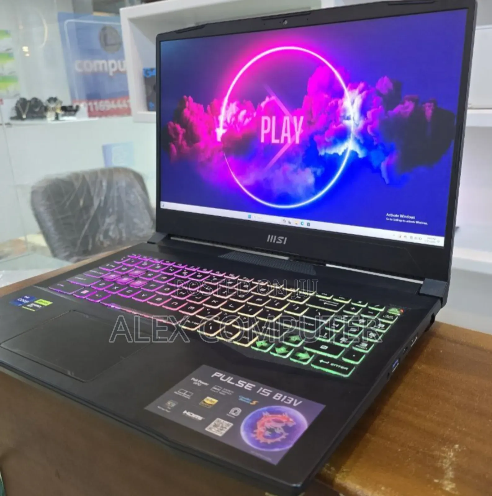 New Laptop MSI Pulse GL66 16GB Intel Core I7 SSD 1T