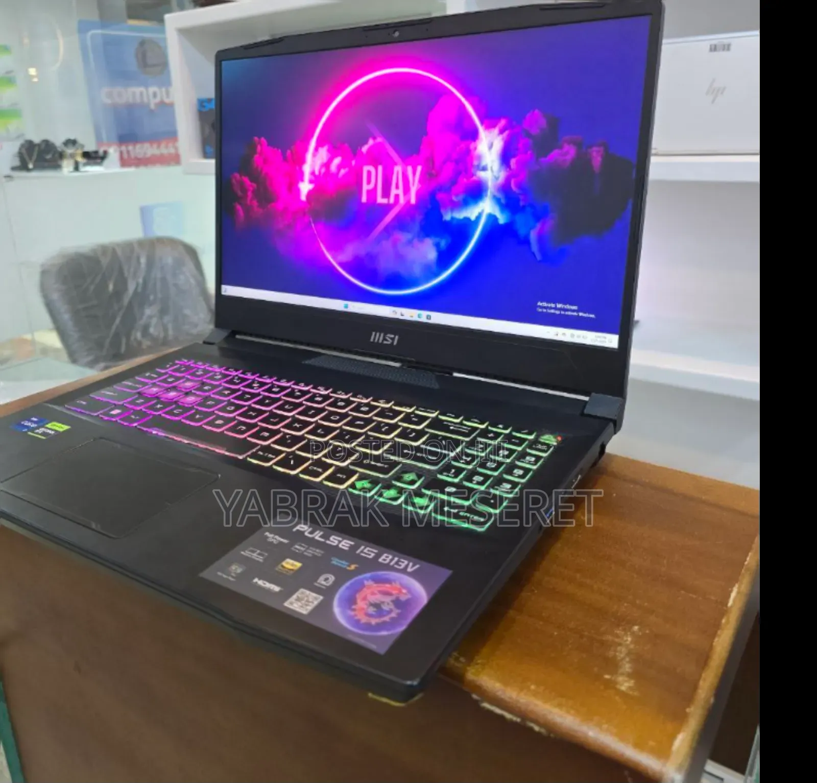 New Laptop MSI 16GB Intel Core I7 SSD 1T