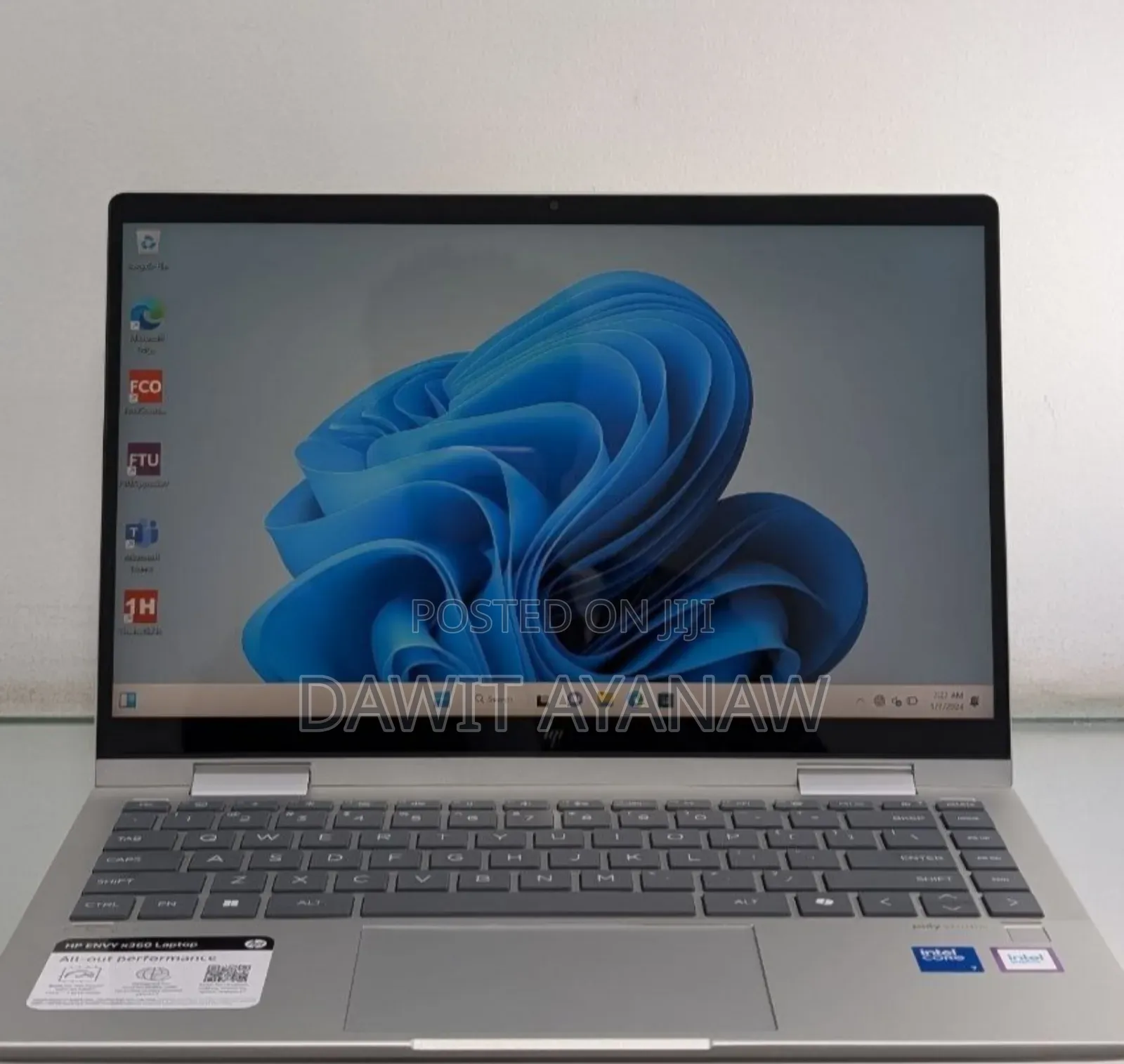 New Laptop HP 16GB SSD 512GB