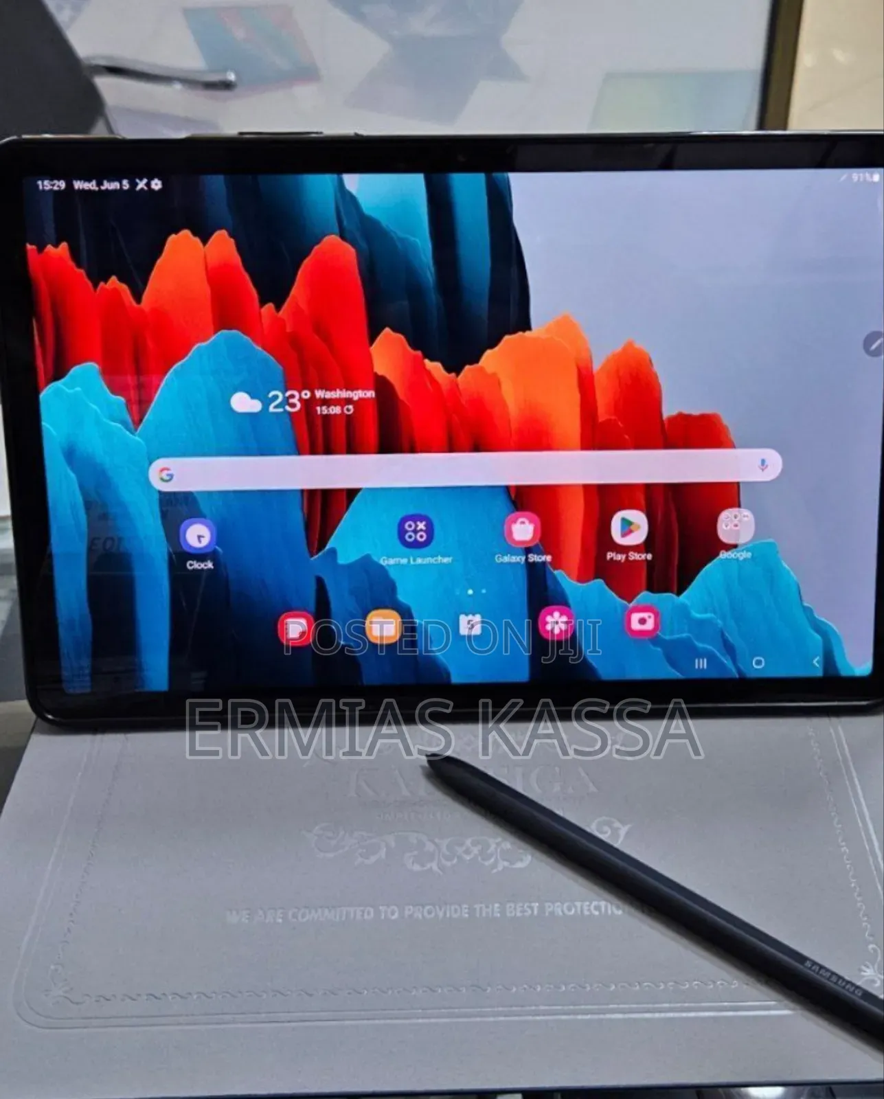 New Samsung Galaxy Tab A7 Lite 128 GB Black