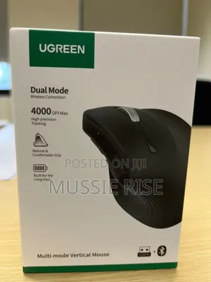 Photo - Ugreen Ergonomic Vertical Mouse Wireless Bluetooth