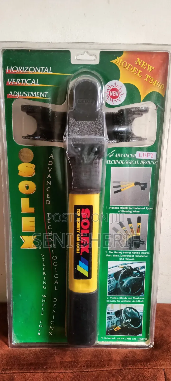 መሪ መቆለፊያ ለጥንቃቄ