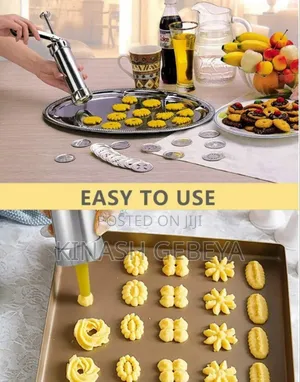 Stainless Steel Cookies Shape Maker(የኩኪስ ቅርፅ ማውጫ)