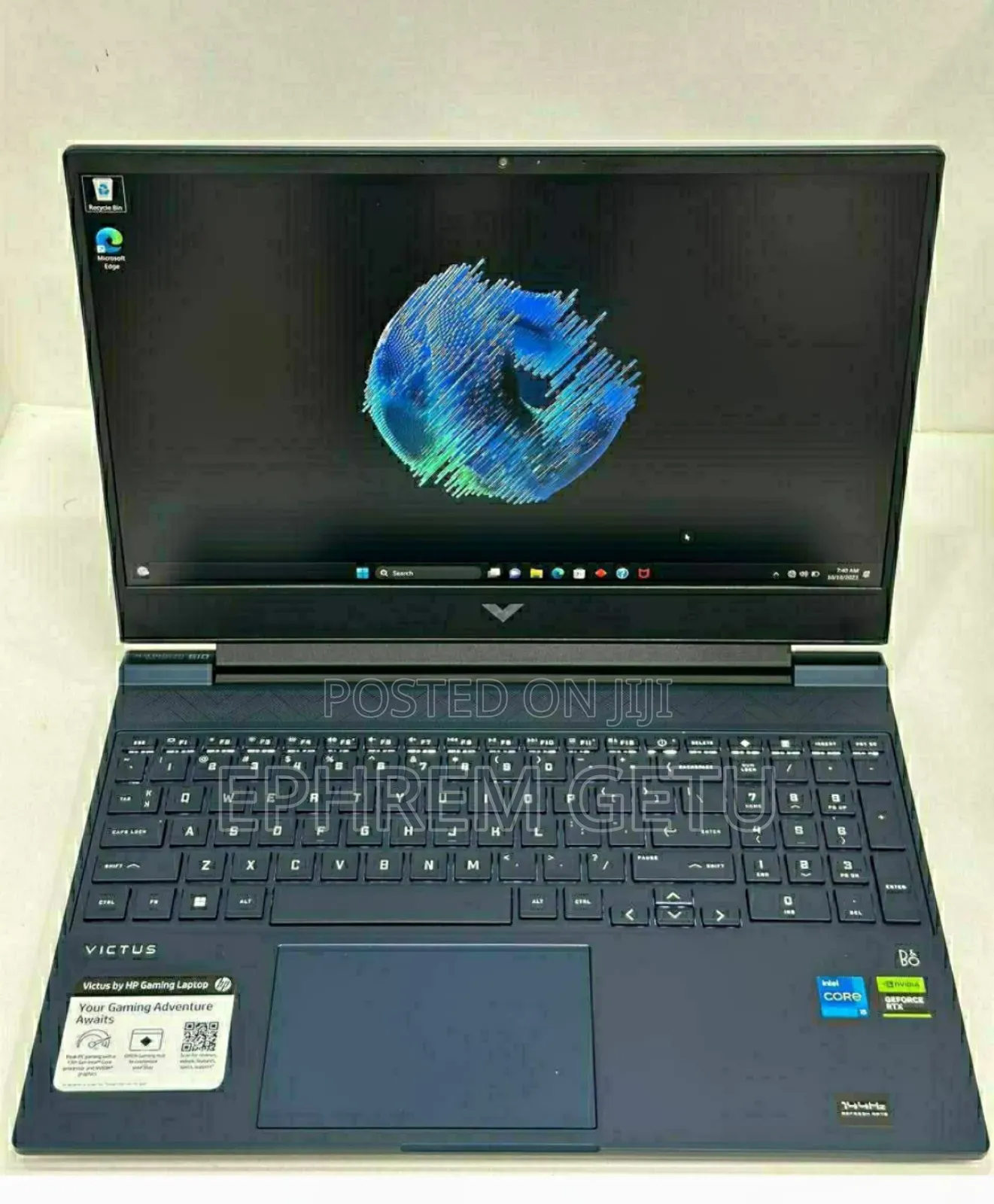 New Laptop HP Victus 15 8GB Intel Core I5 SSD 512GB