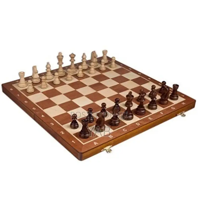 3 in 1 Wood Chess Board
