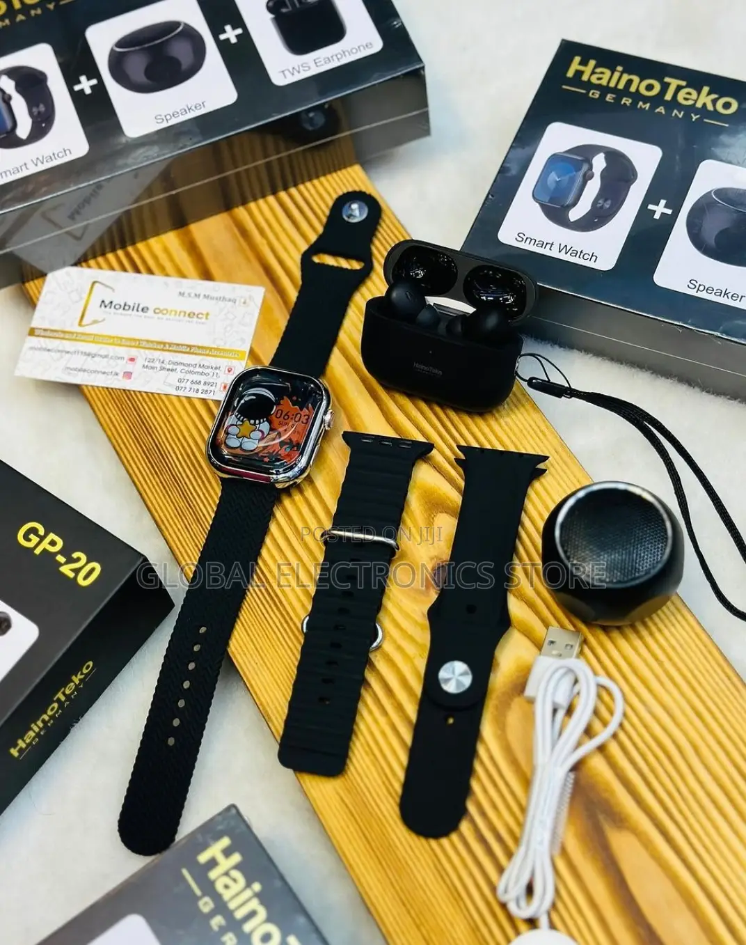 Original Hainoteko Germany GP-20 Combo Smart Watch