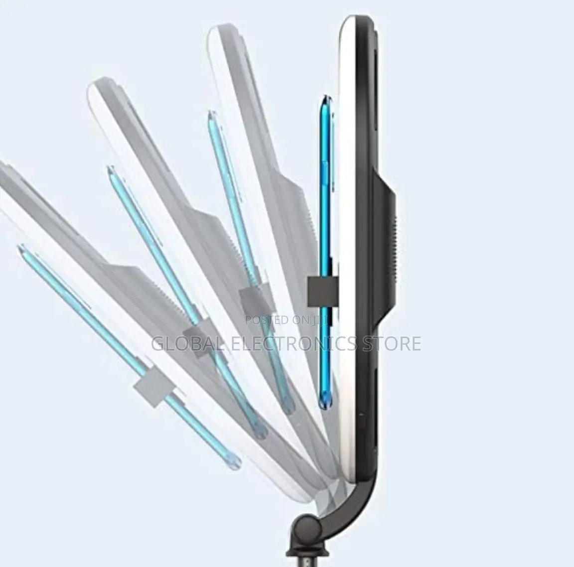 መርዘም የሚቺል 360° መዞር የሚቺል Auto Face Tracking Ring Light