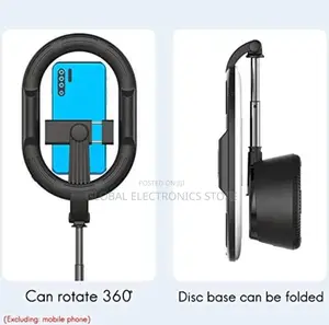 መርዘም የሚቺል 360° መዞር የሚቺል Auto Face Tracking Ring Light