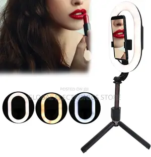 Photo - መርዘም የሚቺል 360° መዞር የሚቺል Auto Face Tracking Ring Light
