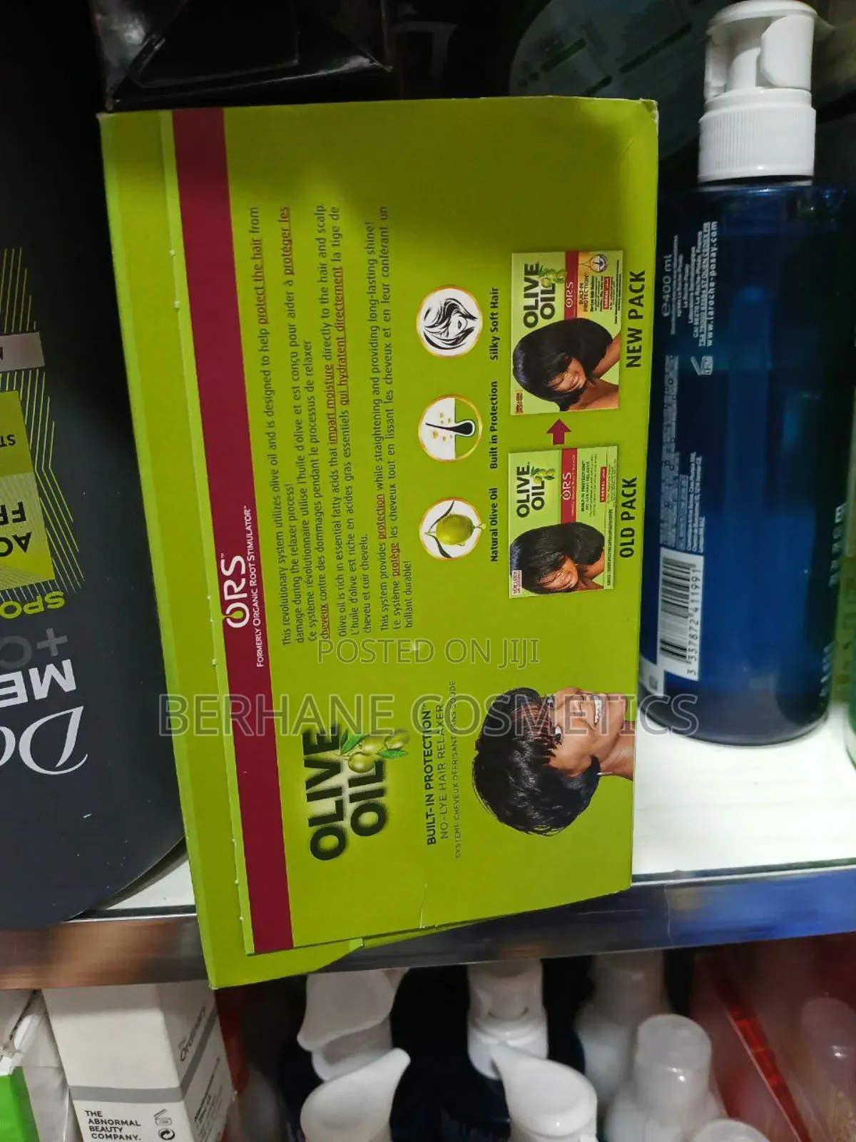 Olive Hair Perm Relaxer