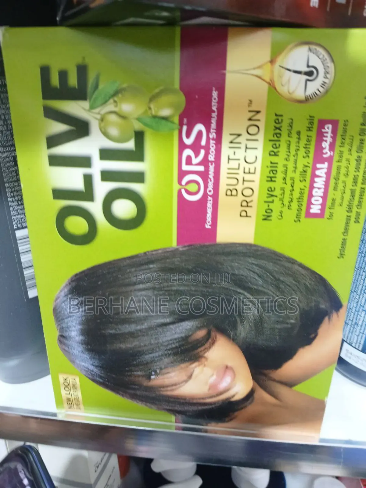 Olive Hair Perm Relaxer