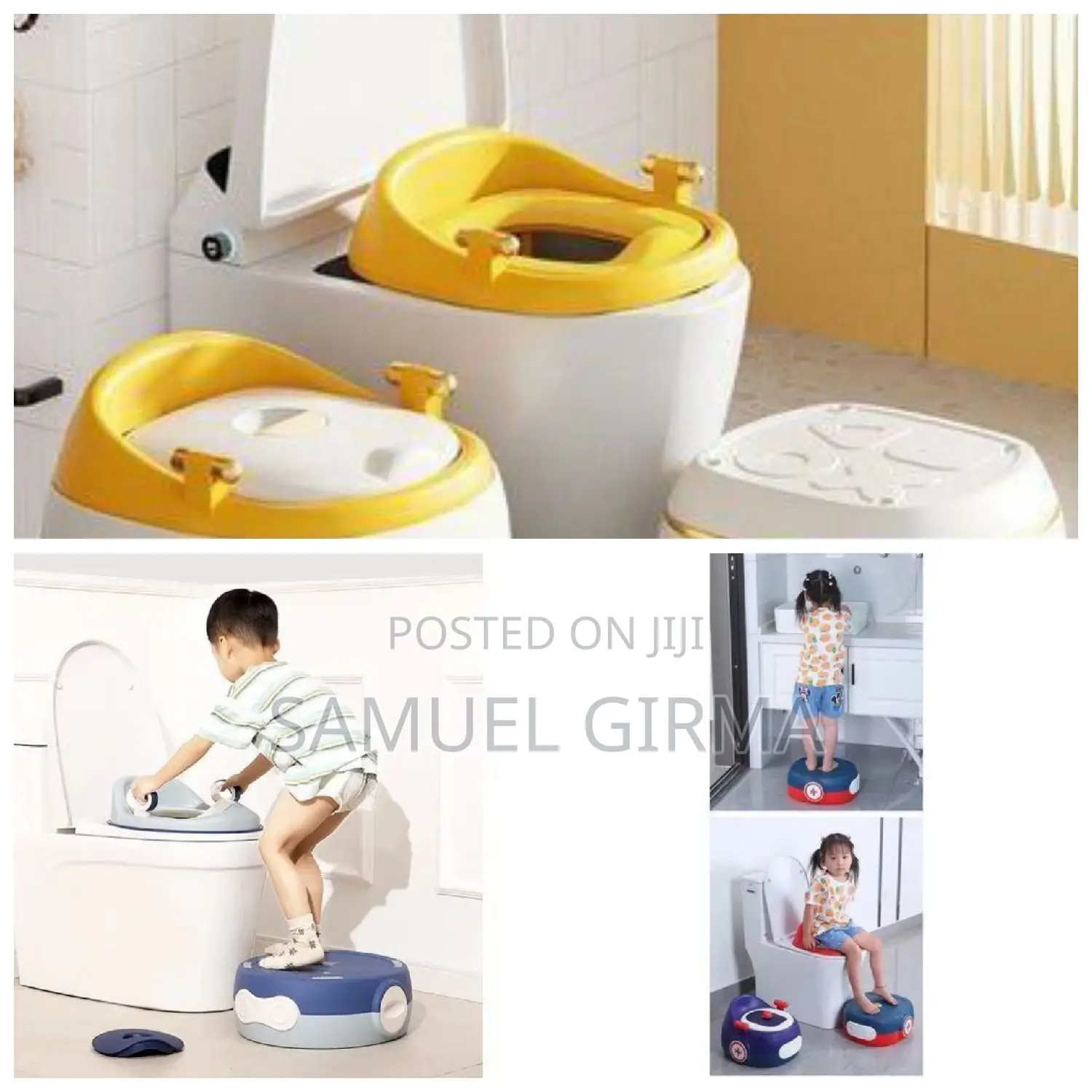 ዘመናዊ ፓፓ(Multifunctional Baby Stool Potty Chair Seat Kids