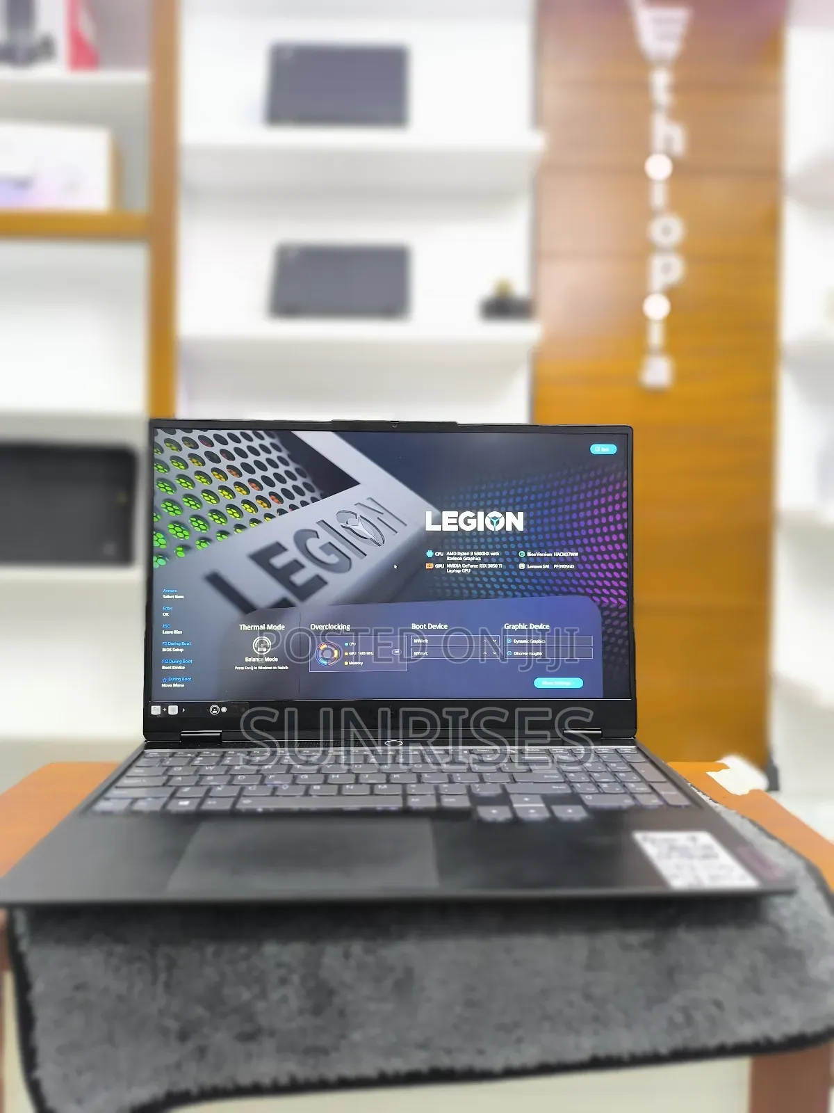 New Laptop Lenovo Legion Y520 16GB AMD Ryzen 9 SSD 512GB