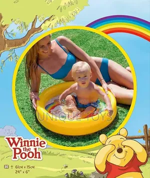 Winnie Z Pooh Intex Inflatable Pool: 61 X 15cm, 15L Capacity