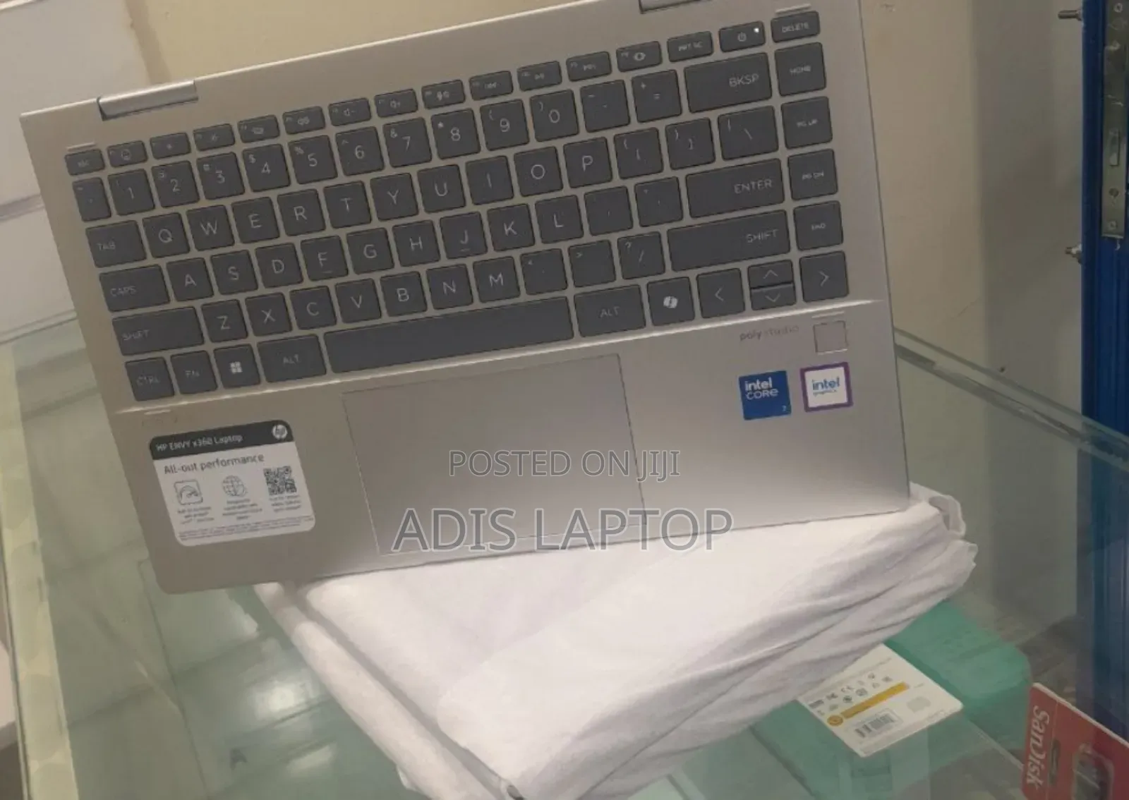 New Laptop HP Envy X360 16GB Intel Core I7 SSHD (Hybrid) 512GB