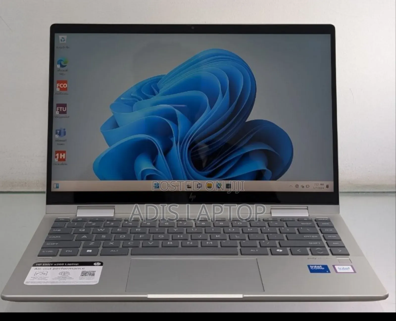 New Laptop HP Envy X360 16GB Intel Core I7 SSHD (Hybrid) 512GB