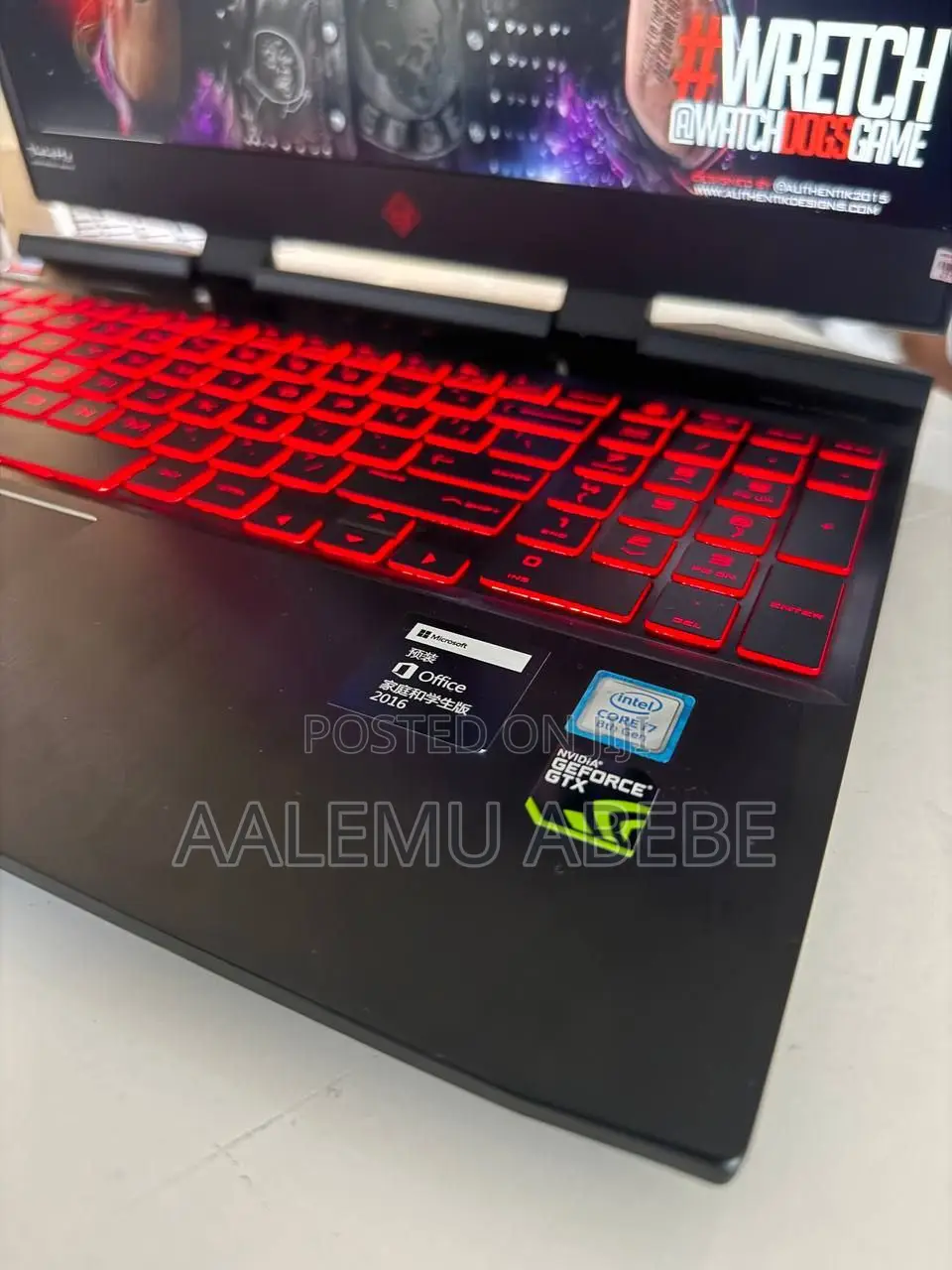 New Laptop HP Omen X 16GB Intel Core I7 SSD 512GB