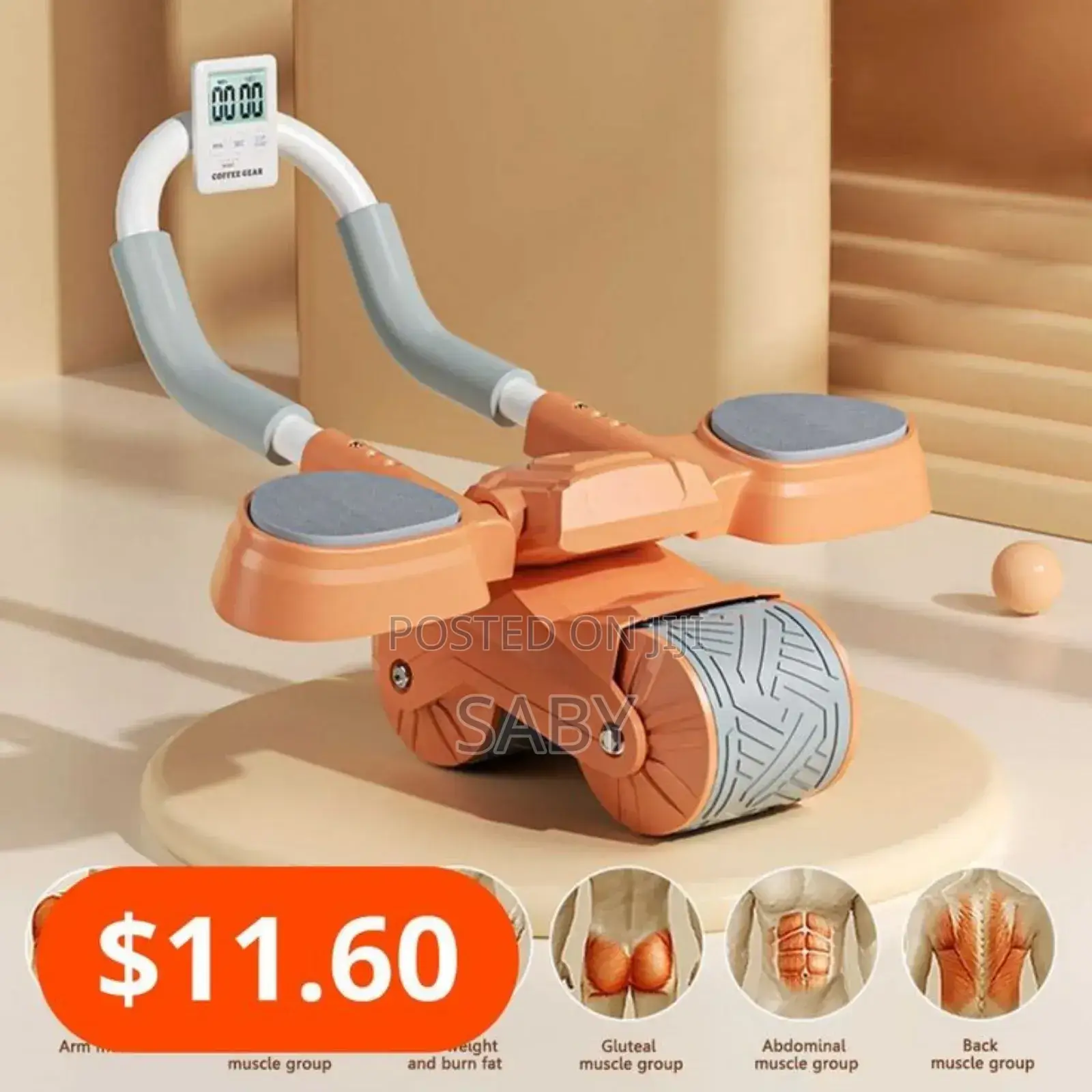 Automatic Rebound Healthy Abdomen Wheel