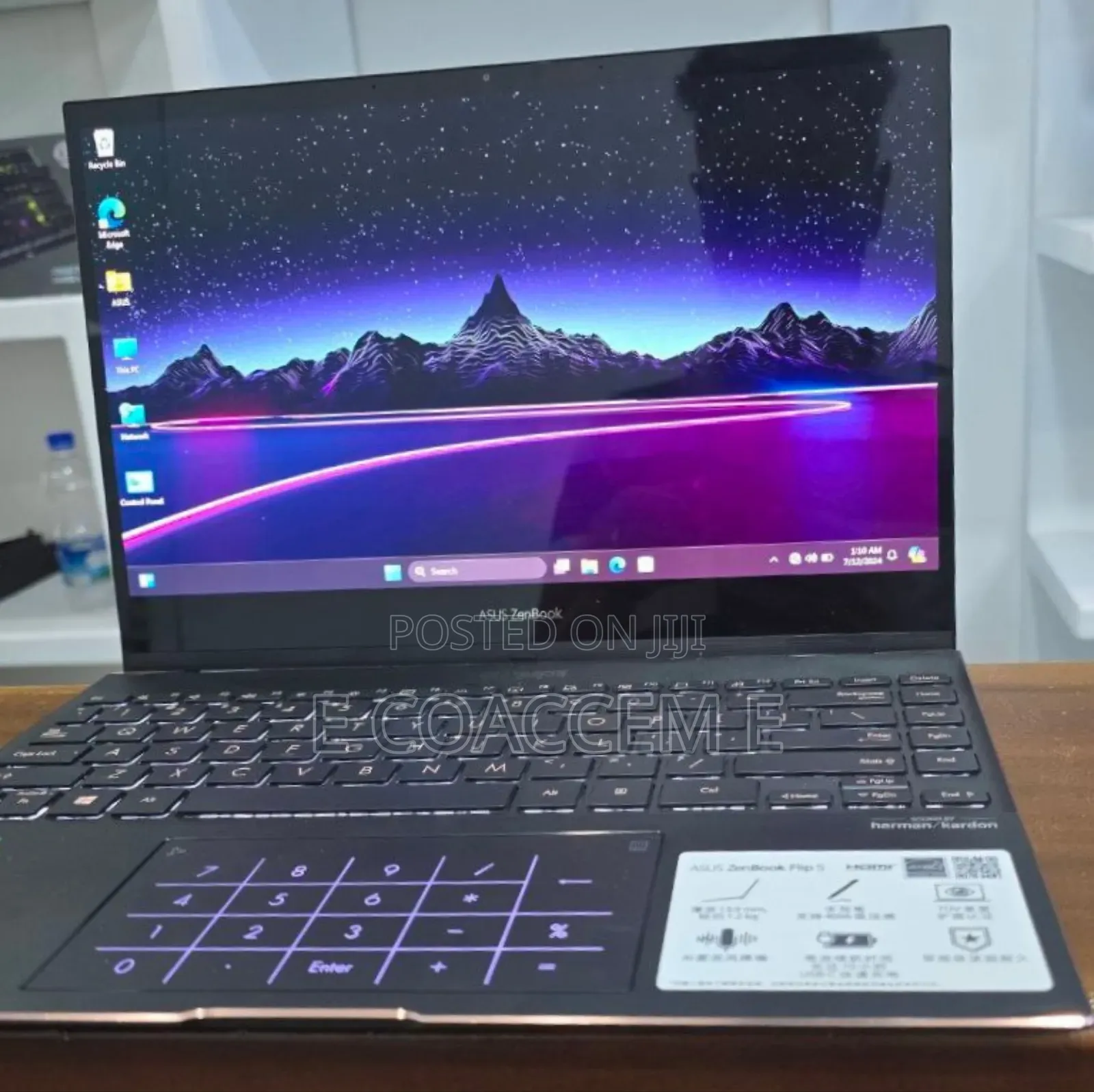 New Laptop Asus 16GB Intel Core I7 SSD 1T