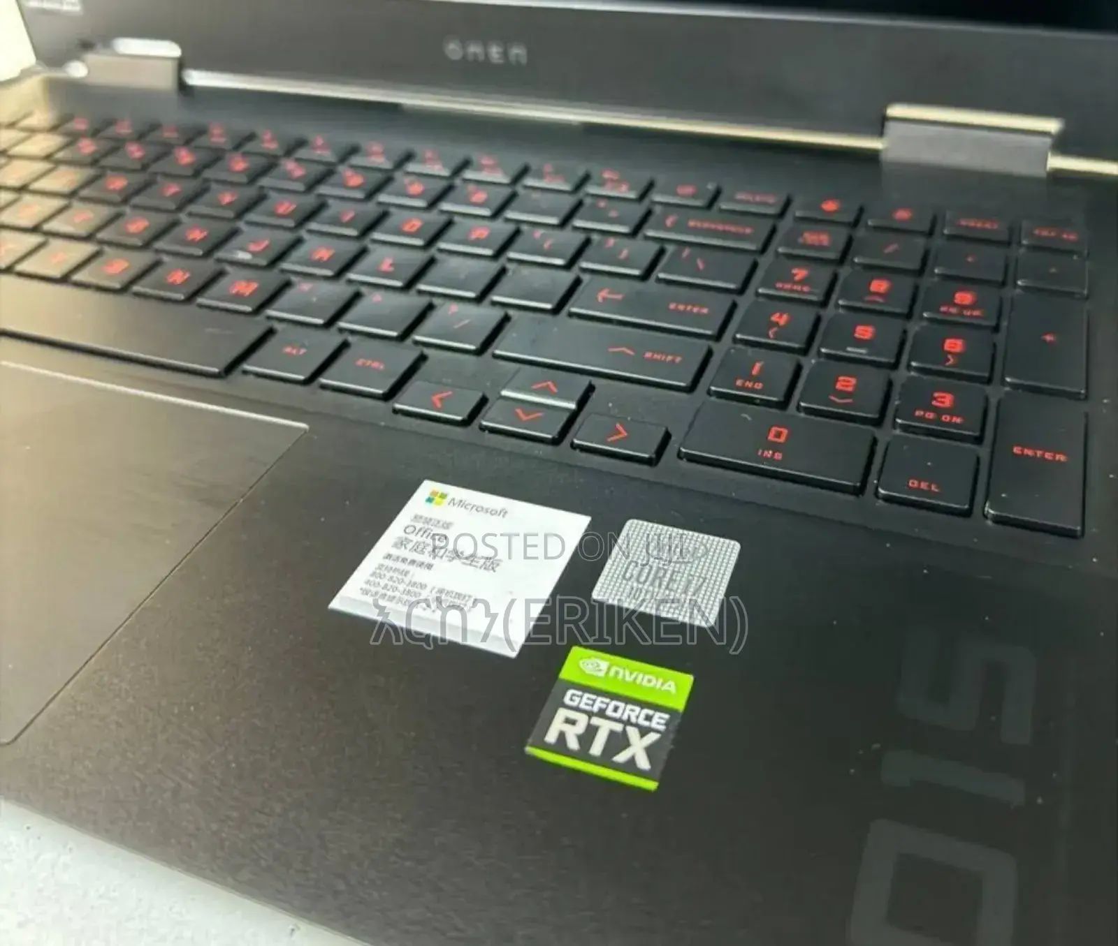 New Laptop HP Omen 15 16GB Intel Core I7 SSD 1T