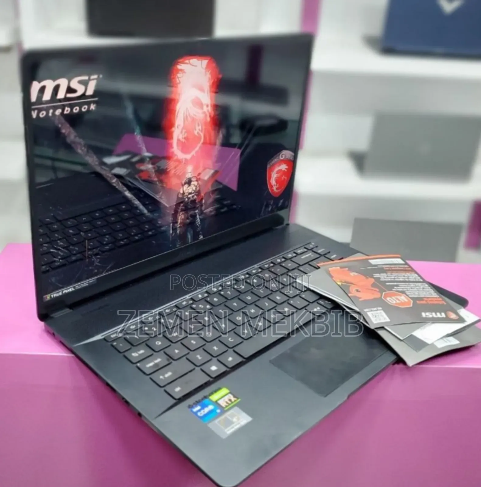 New Laptop MSI 16GB Intel Core I7 SSD 1T