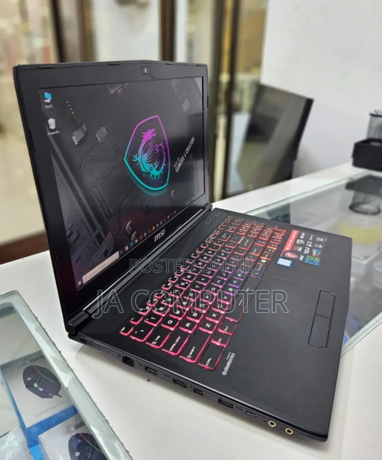 New Laptop MSI GF63 8GB Intel Core I7 HDD+SSD 1.5T