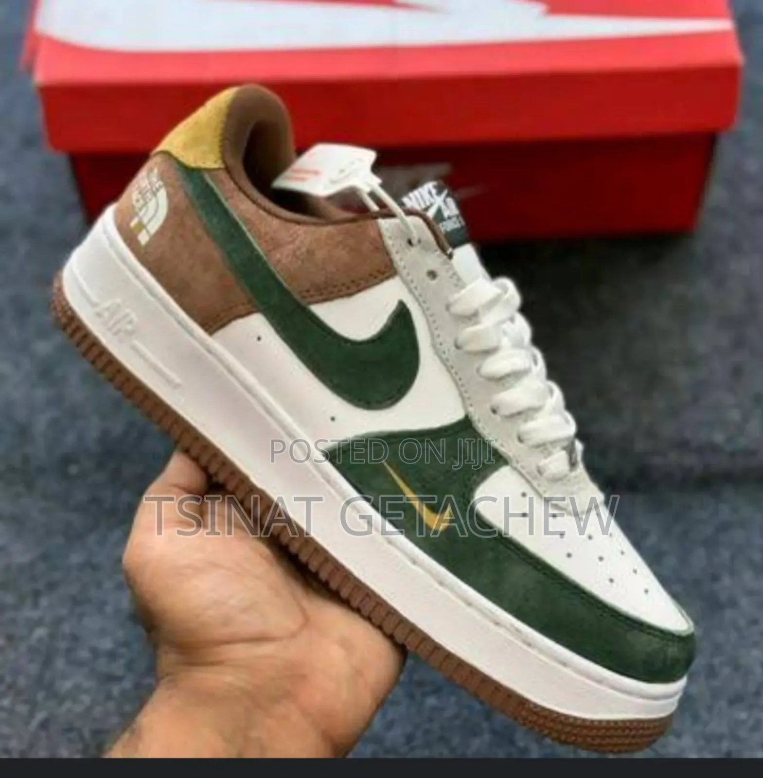 Nike Air Force 1 North Face Gucci