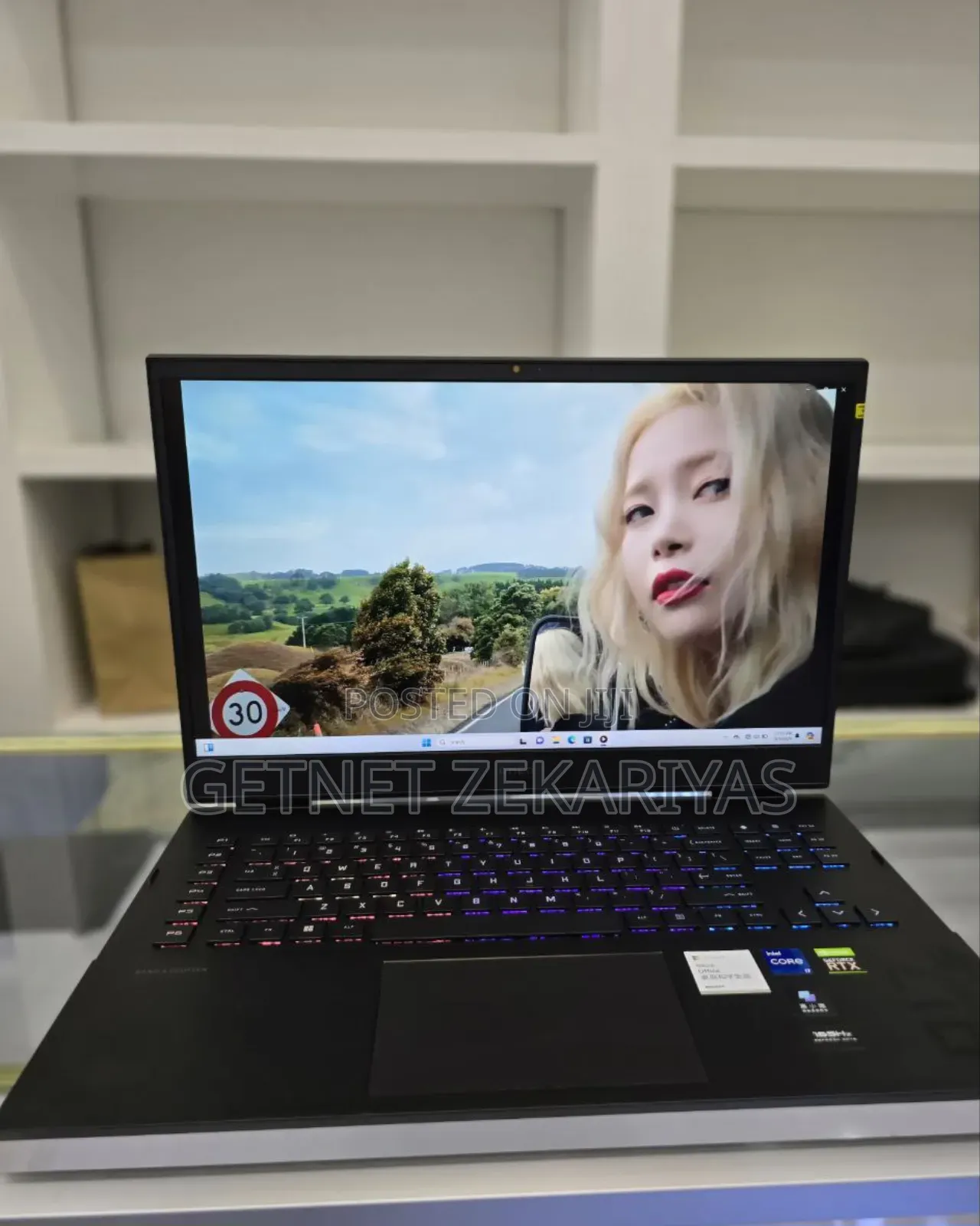 New Laptop HP Omen 17 16GB Intel Core I7 SSD 1T