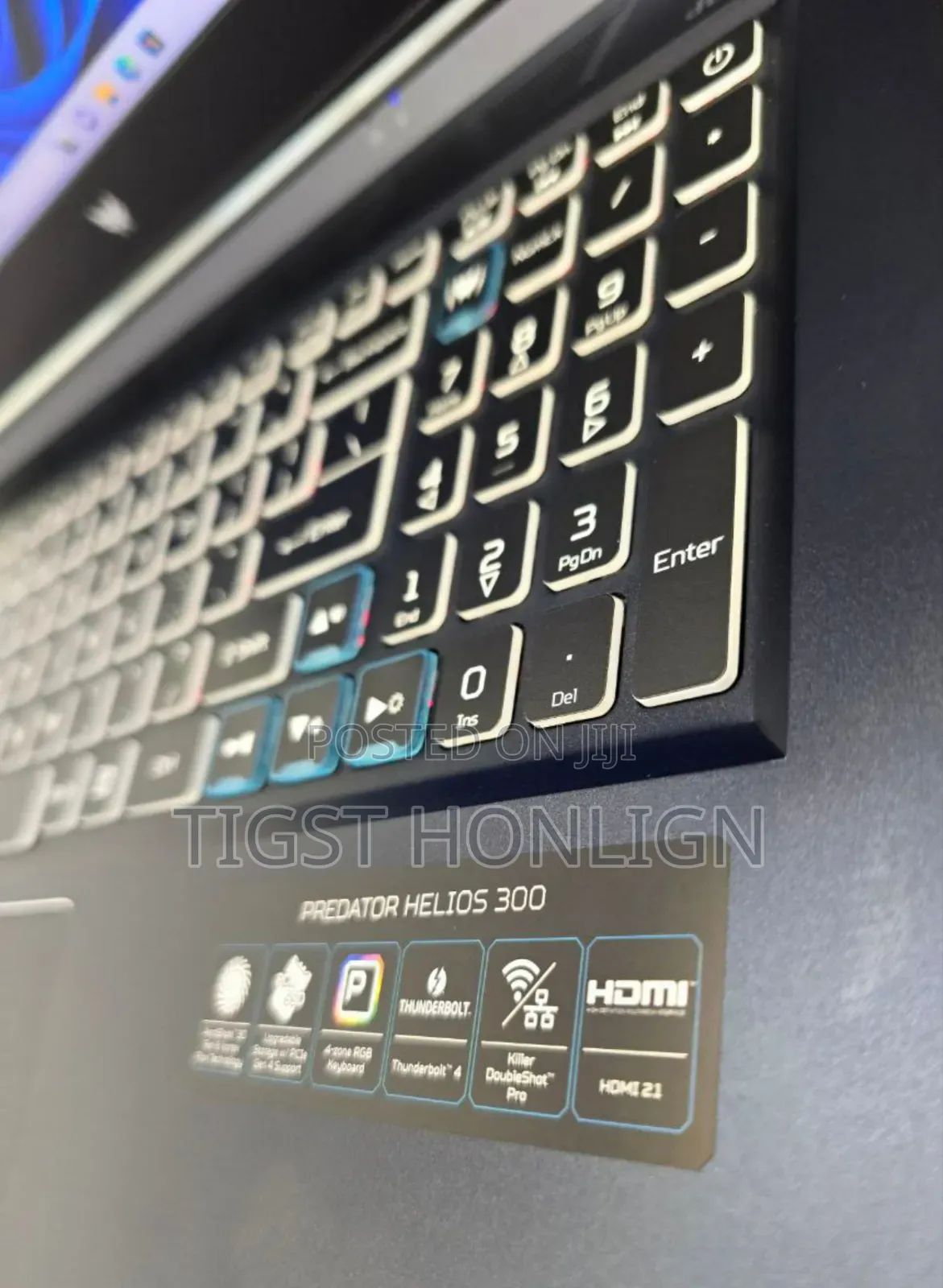 New Laptop Acer Predator Helios 300 16GB Intel Core I9 SSD 512GB