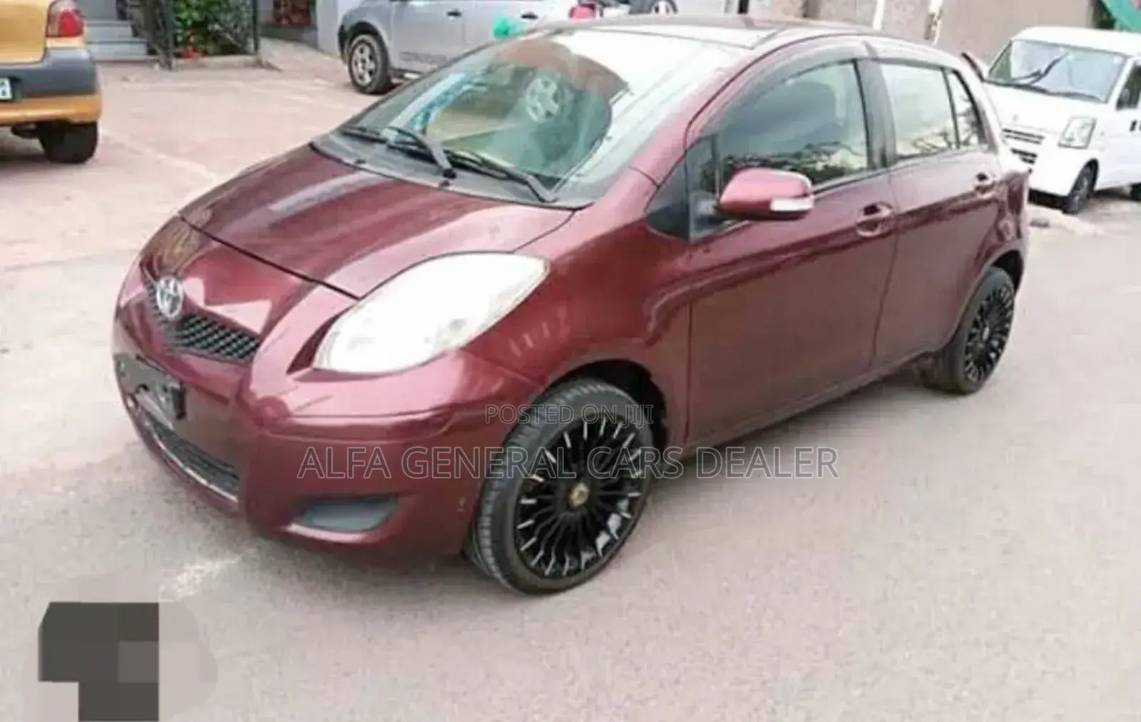 Toyota Yaris 2010 Burgundy