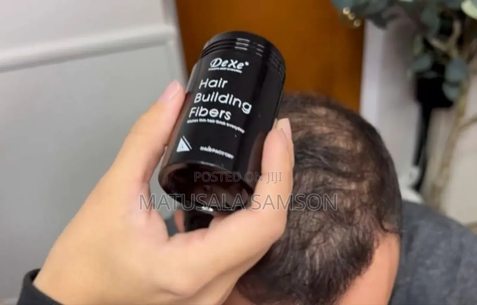 Hair Fiber ባዶ ፀጉርን ሙሉ ሚያደርግና የሚያጠነክር