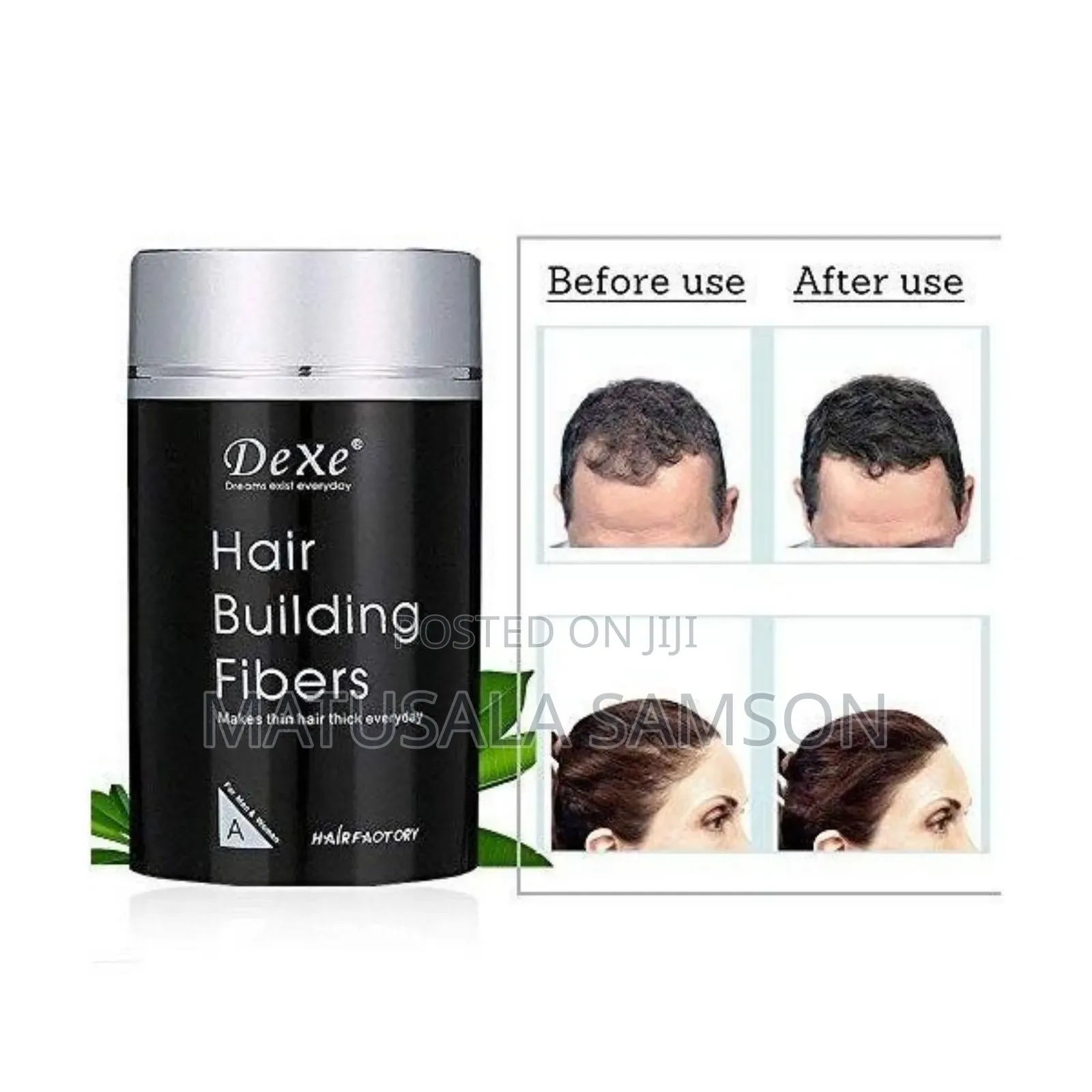 Dexe Hair Fiber የፀጉር ማጠንከሪያ