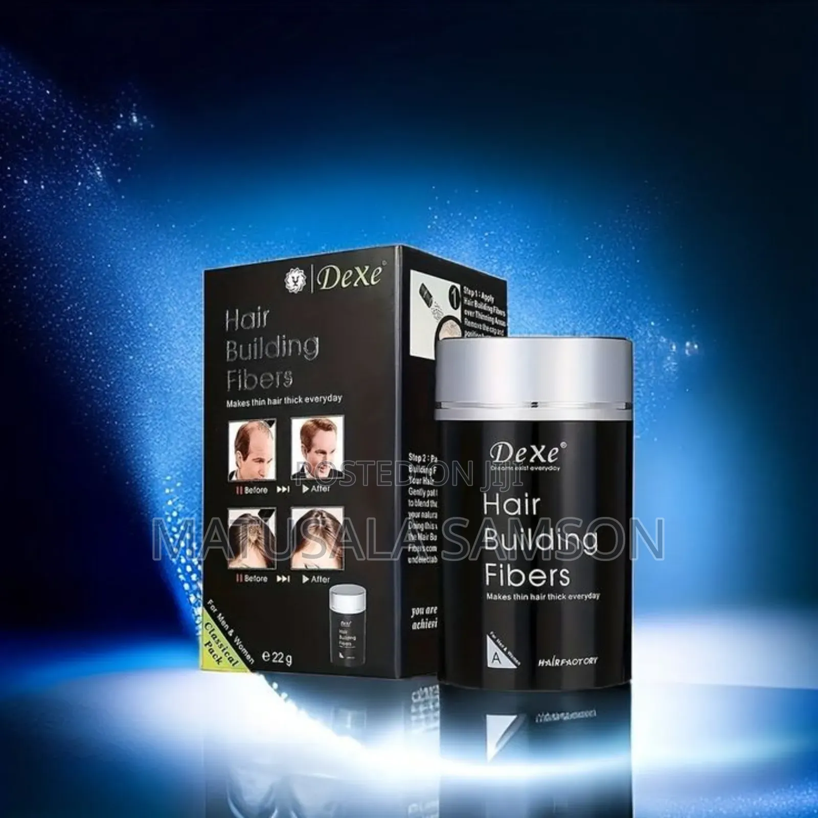 Dexe Hair Fiber With Waterproof