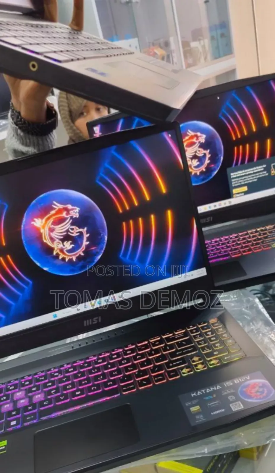 New Laptop MSI Katana GF66 16GB Intel Core I7 SSD 1T