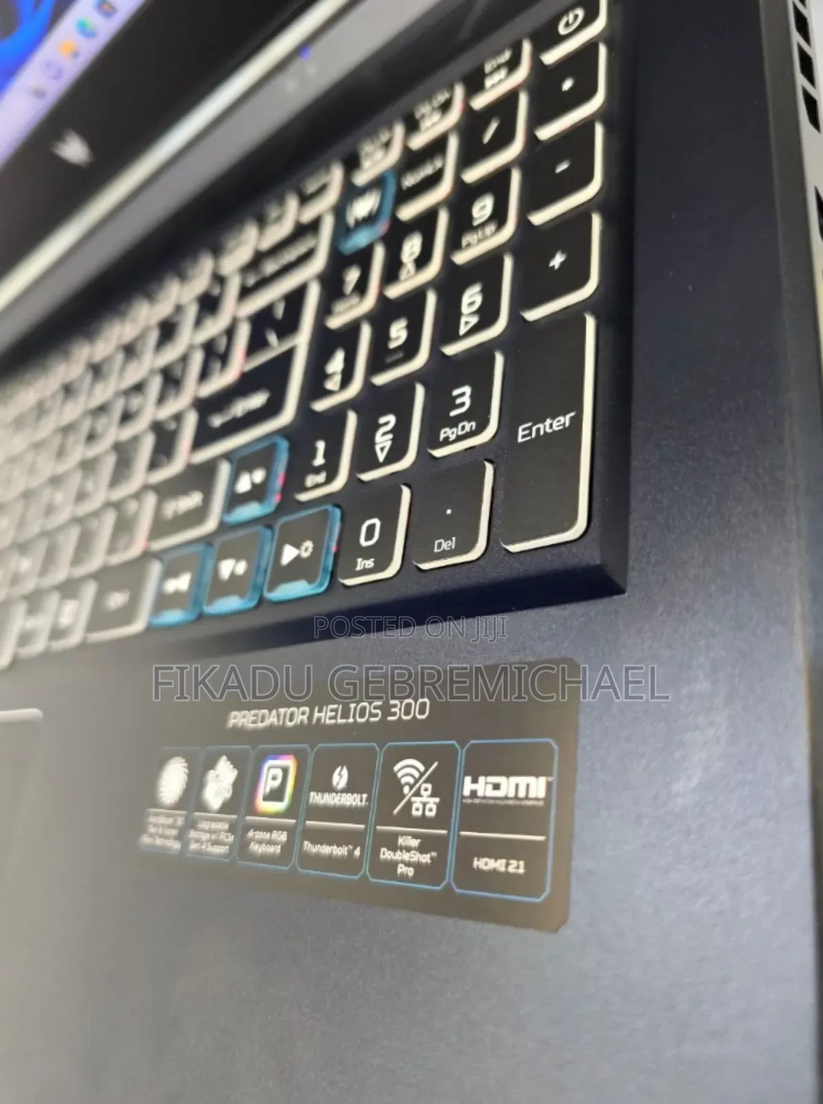 New Laptop Acer Predator Helios 300 16GB Intel Core I9 SSD 512GB