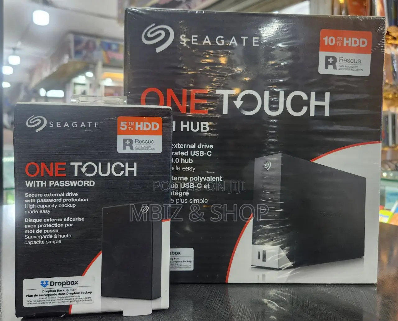 Seagate Brand External HDD 10 TB